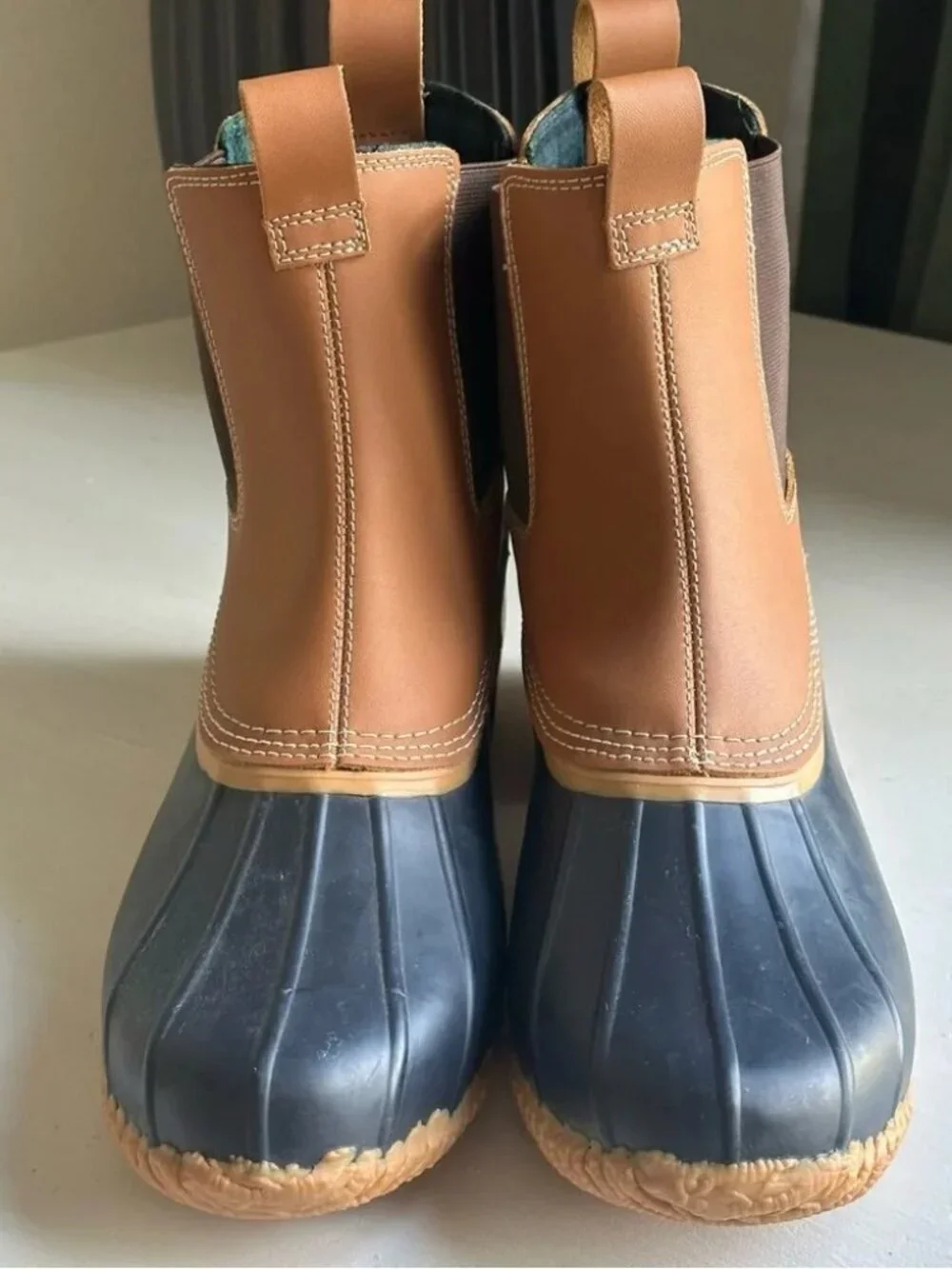 Lands End Chelsea Pull On Duck Boots Size 11B